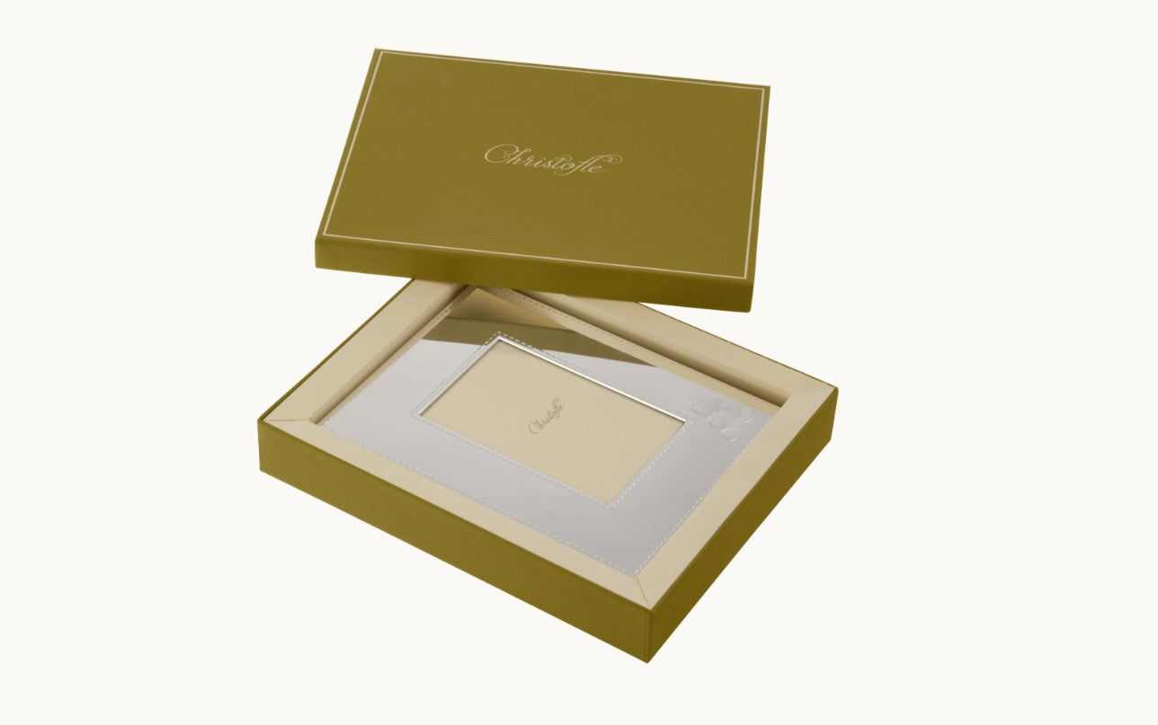 Charlie Bear – Silberner Bilderrahmen (10 x 15 cm)