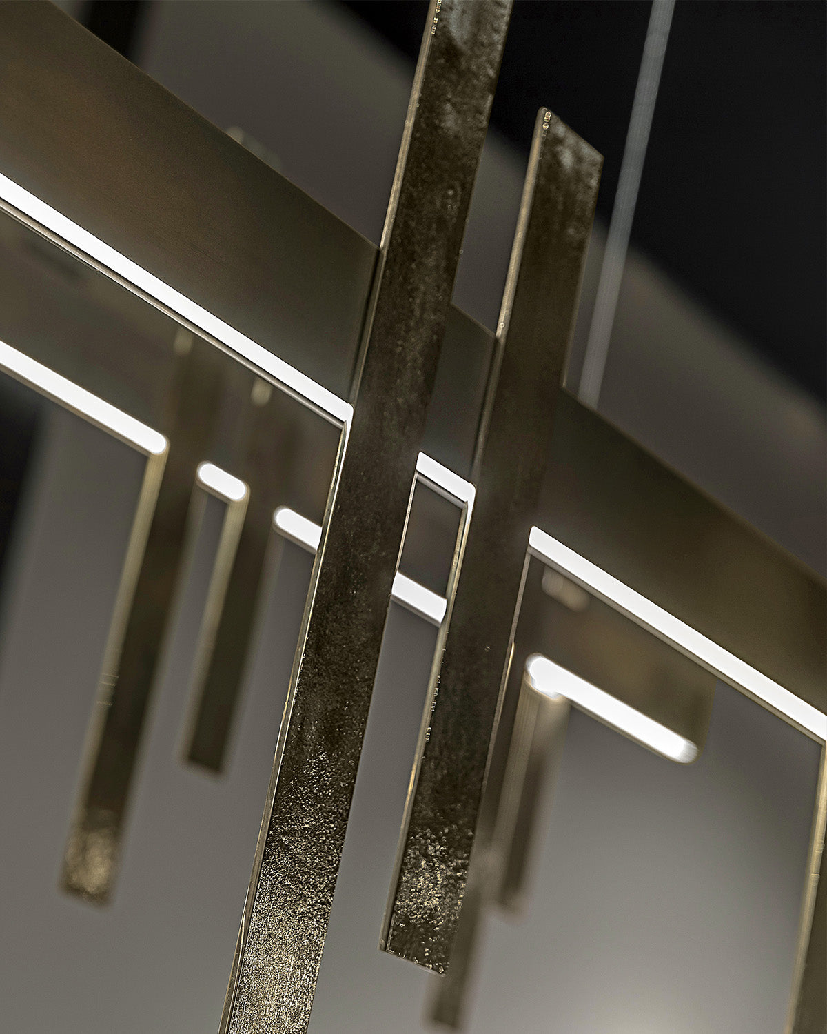 Forest hanging light with 2 elements