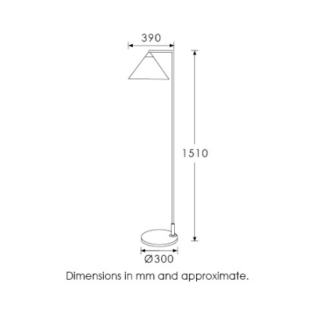 Leon floor lamp