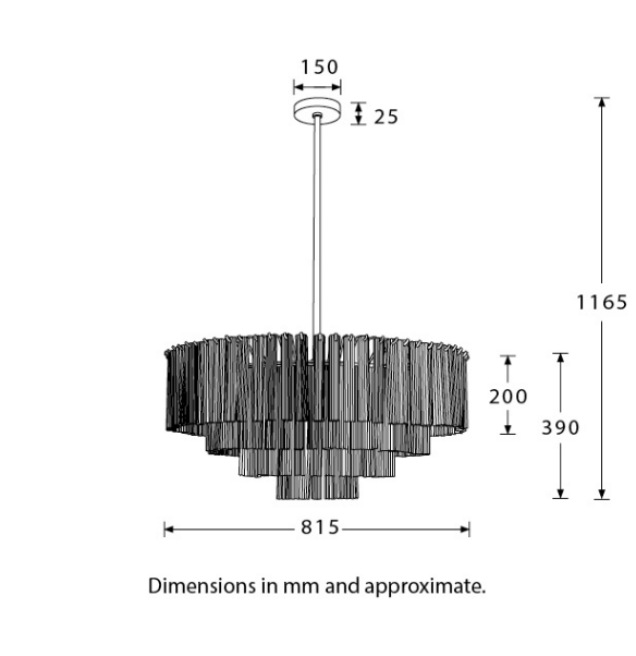 Chandelier Sloane large