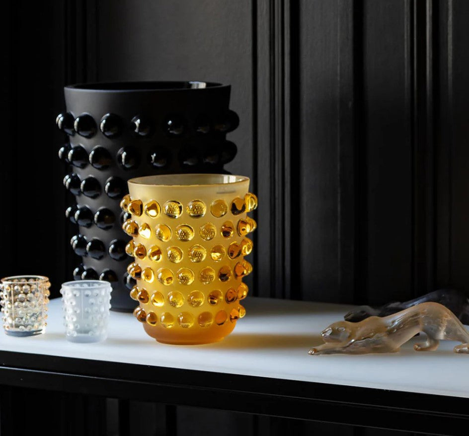 Mossi Vase Ambre Lalique