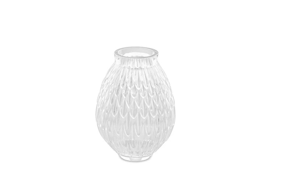 PLUMES VASE KLEIN LALIQUE