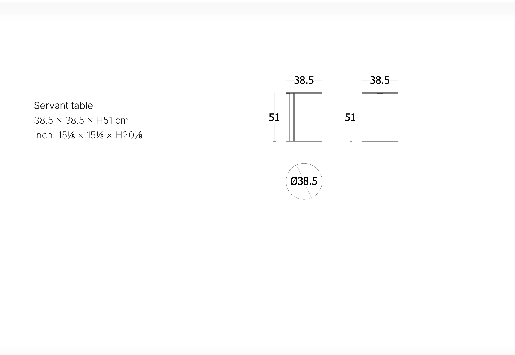 Beistelltisch Must Have