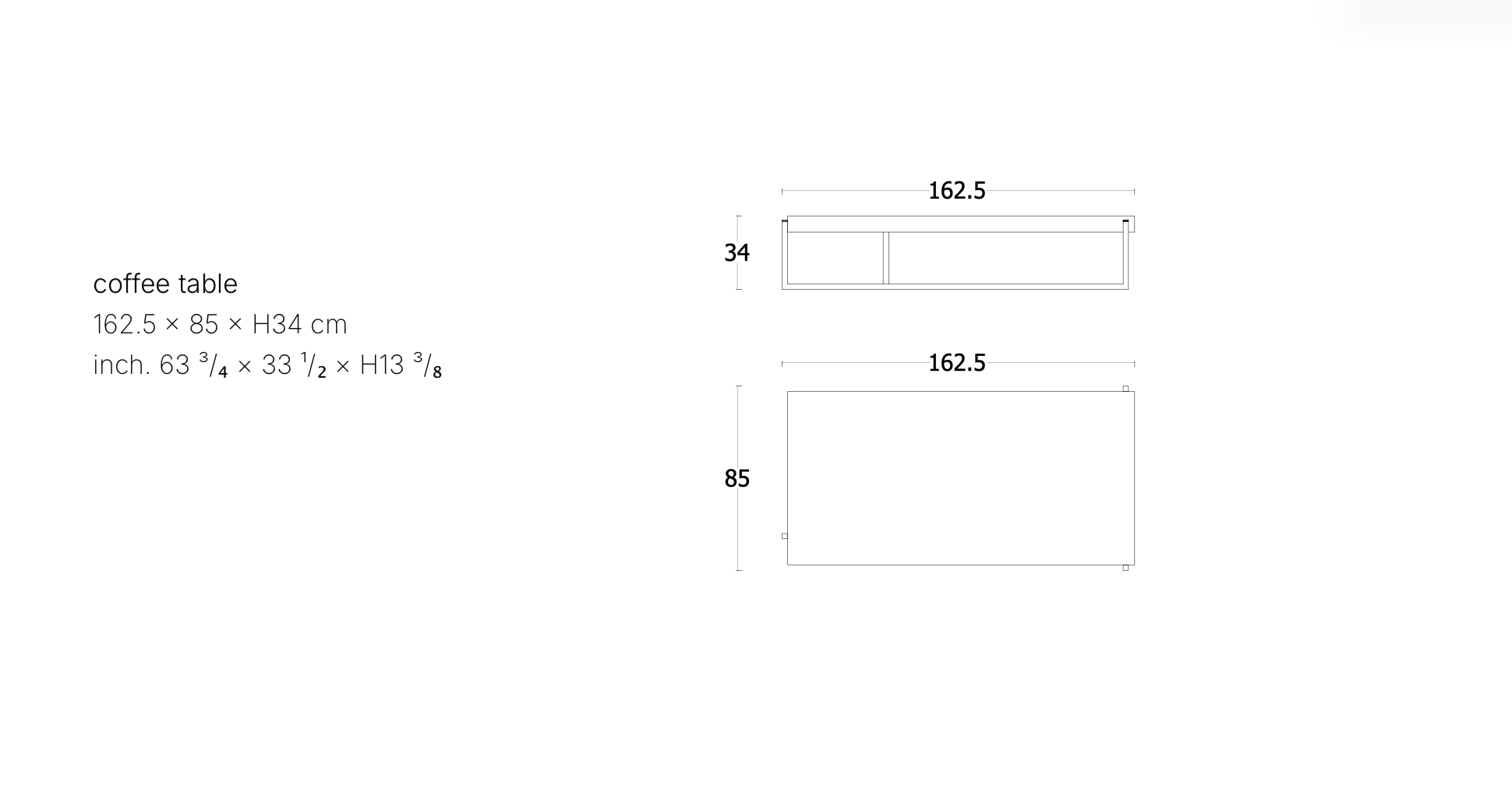 Couchtisch Seattle Double