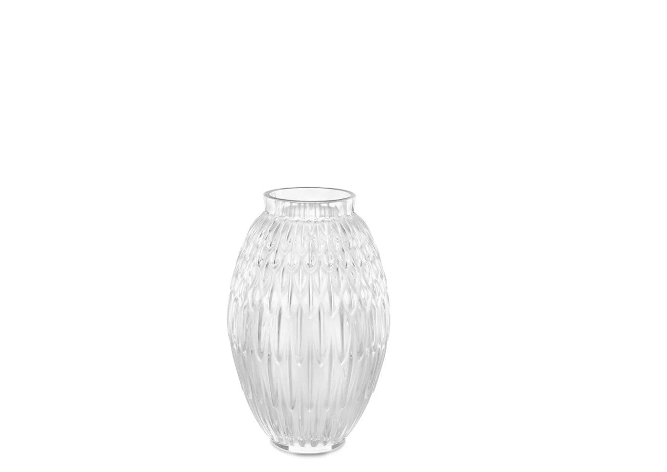 PLUMES VASE LALIQUE