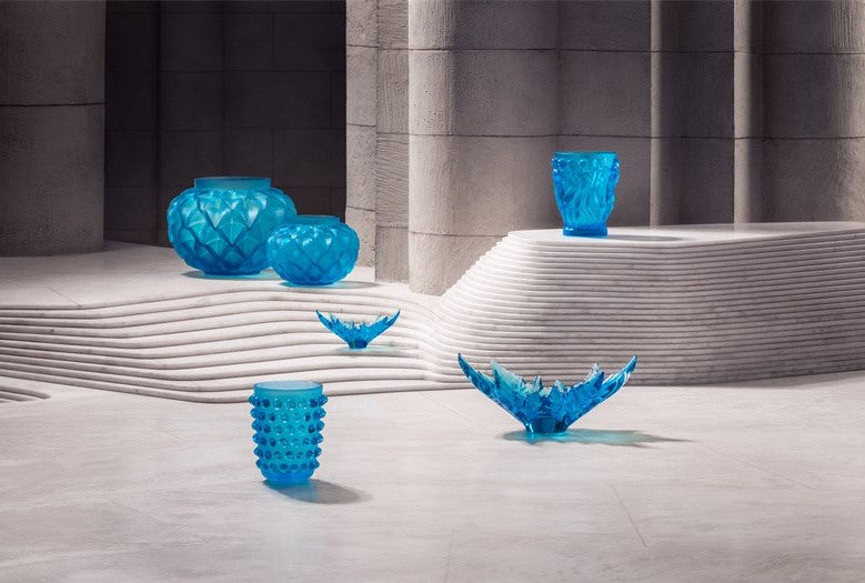 Lalique Coupe Champs-Élysées  Türkis