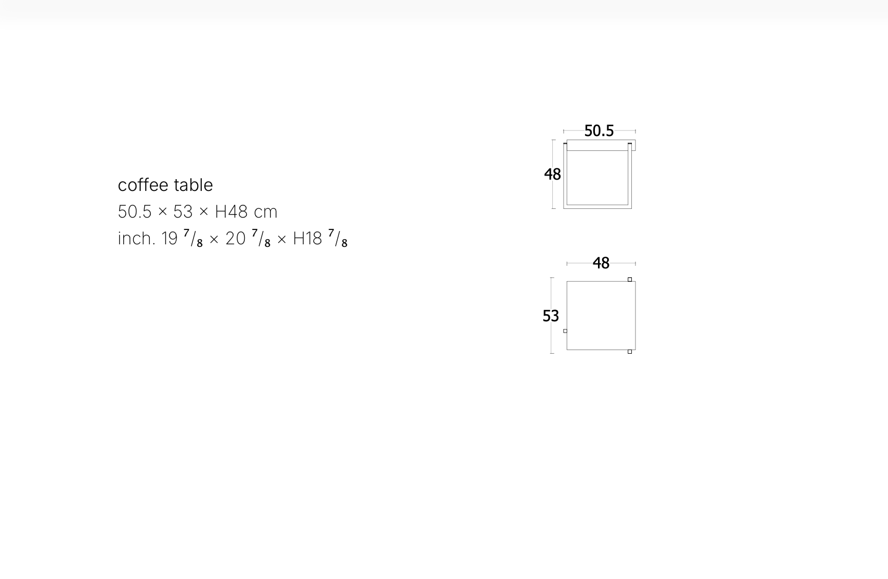 Couchtisch Seattle Double